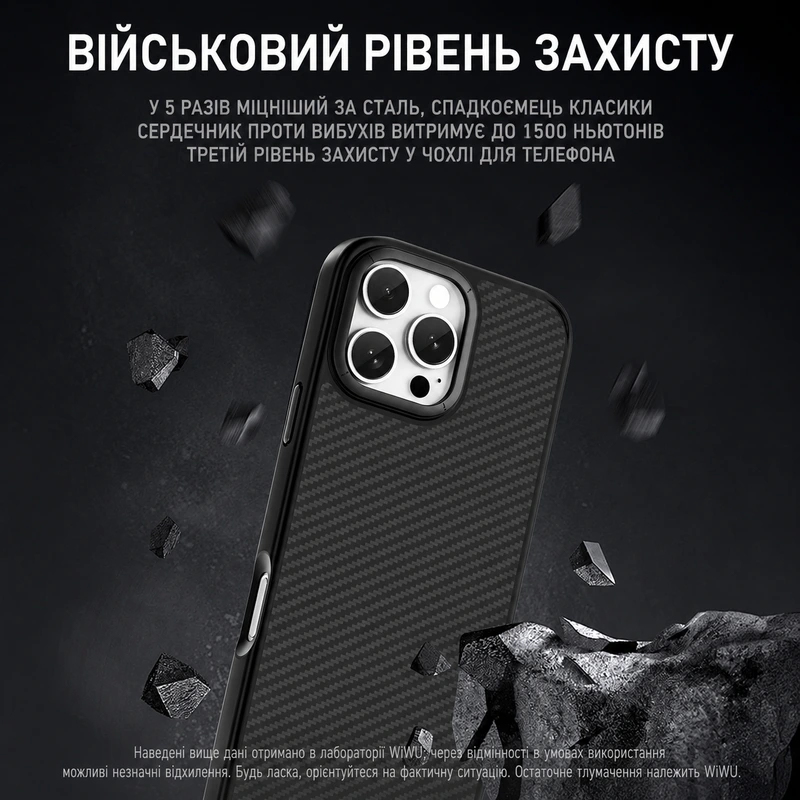 Чохол для смартфона WIWU Defense Ultra For iP16 6.1" DCC-205 — фото 7