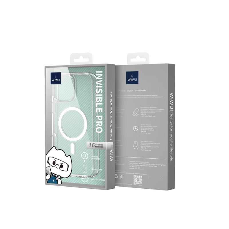Чохол для смартфона WIWU invisible Pro YXK-207 iP16 Pro Max 6.9" — фото 5