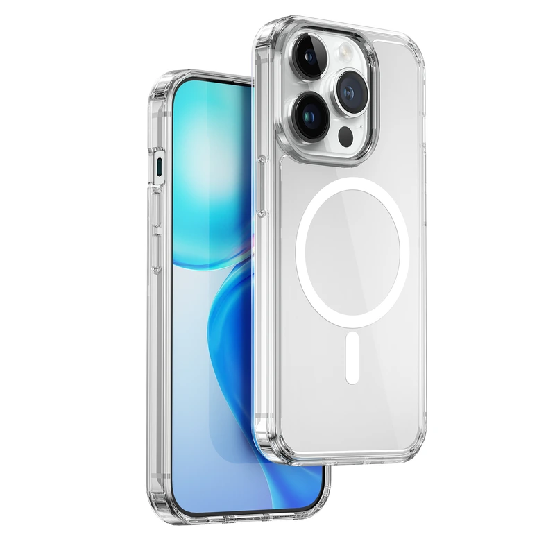 Чохол для смартфона WIWU MCC-101  Crystal Magnetic Phone case For IP 15 Pro/6.1 — фото 3