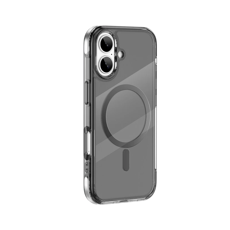 Чохол для смартфона WIWU TITANIUM MCC-702 for iP17 6.3" Transparent Black — фото 3