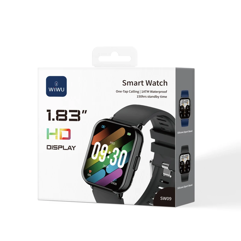 Смарт-годинник WIWU Smart Watch SW09 Black
