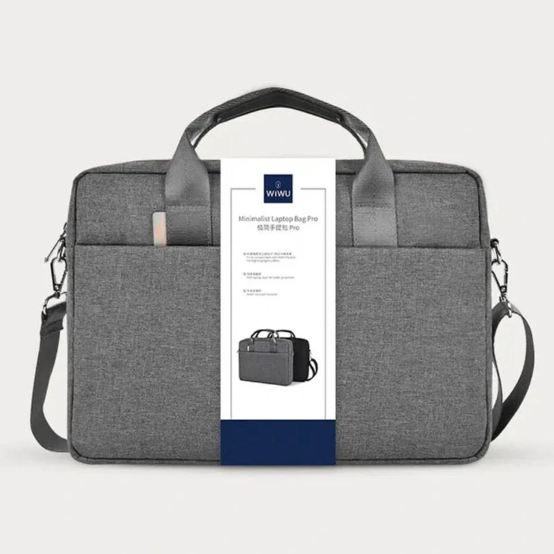 Сумка WIWU 14.2 Minimalist Laptop Bag II Gray