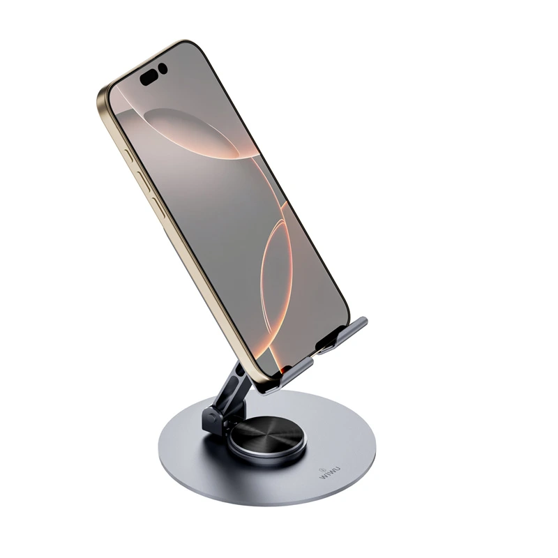 Тримач для мобільного 360° Foldable Desktop Rotation Phone Stand ZM-014 — фото 3