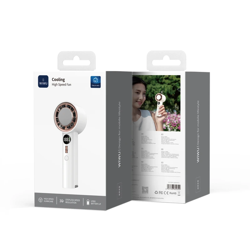 Вентилятор WIWU Cooling High Speed Fan Wi-FS016 White