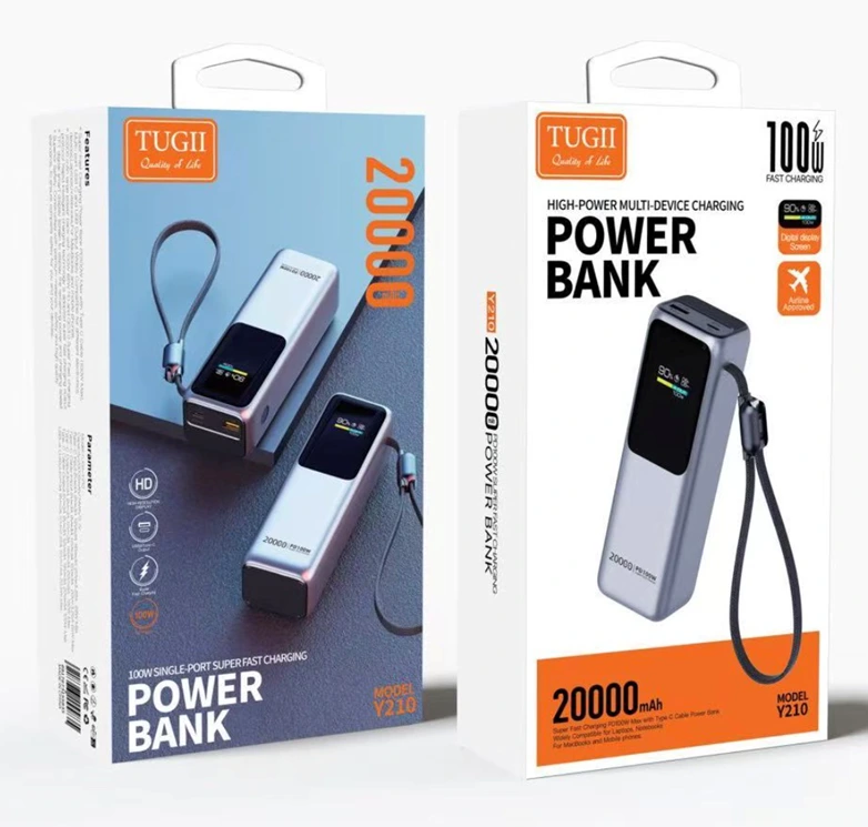 Зовнішній акумулятор WUW TUGII Y210 20000mah 100W