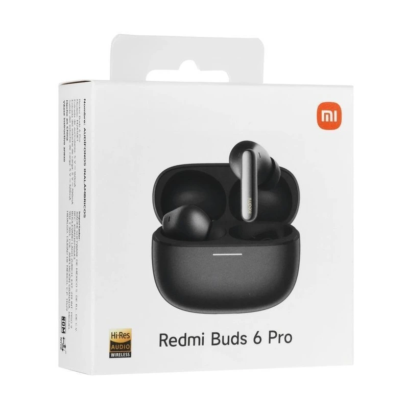 Бездротові навушники TWS Xiaomi Redmi Buds 6 Pro, ANC, IP54, Space Black CN