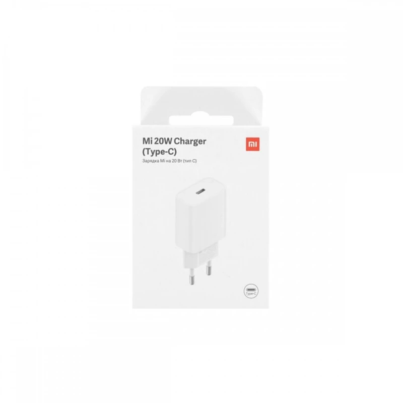 Мережевий зарядний пристрій Xiaomi Mi 20W Charger Type-C EU White