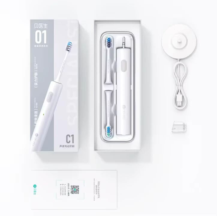 Електрична зубна щітка DR.BEI Sonic Electric Toothbrush C1  BET-C01 White