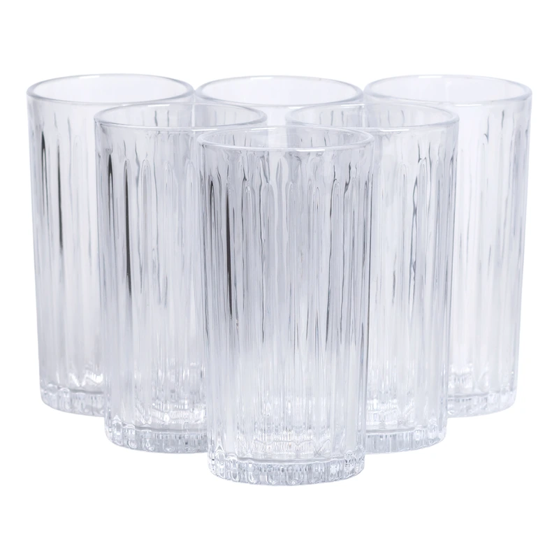 Глечик 1.2 літра зі склянками 6 штук по 320 мл графин для компоту соку води лимонаду HP-19-5