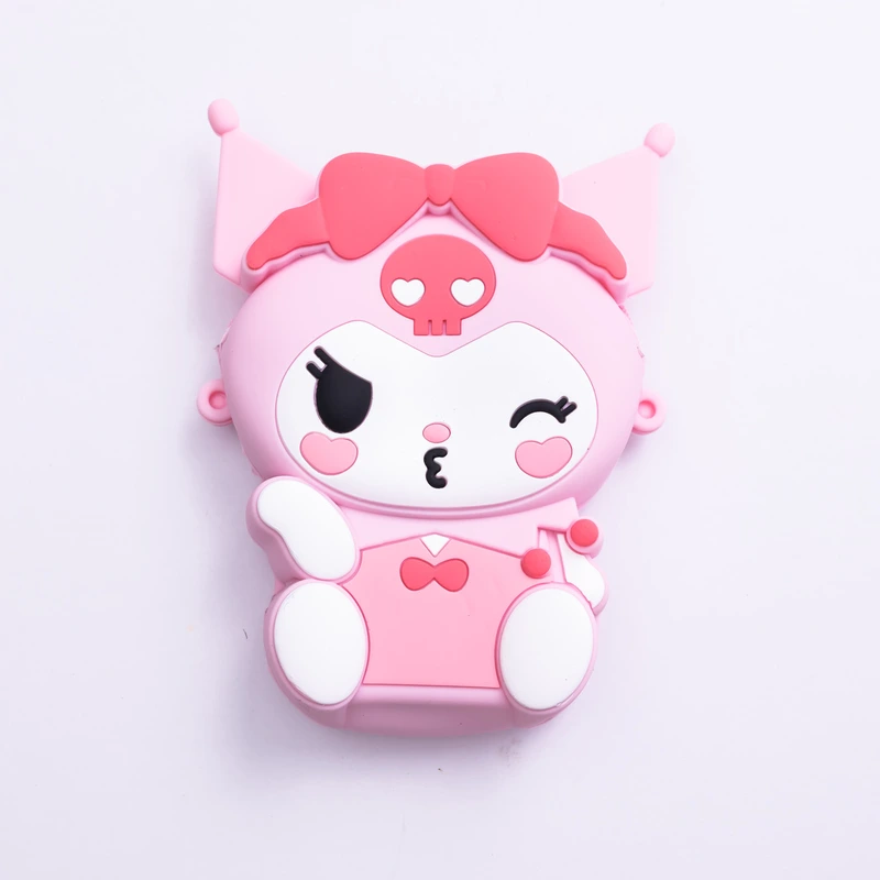 Дитяча силіконова сумочка-гаманець 15*10*3 см Рожевий HP-55-6P