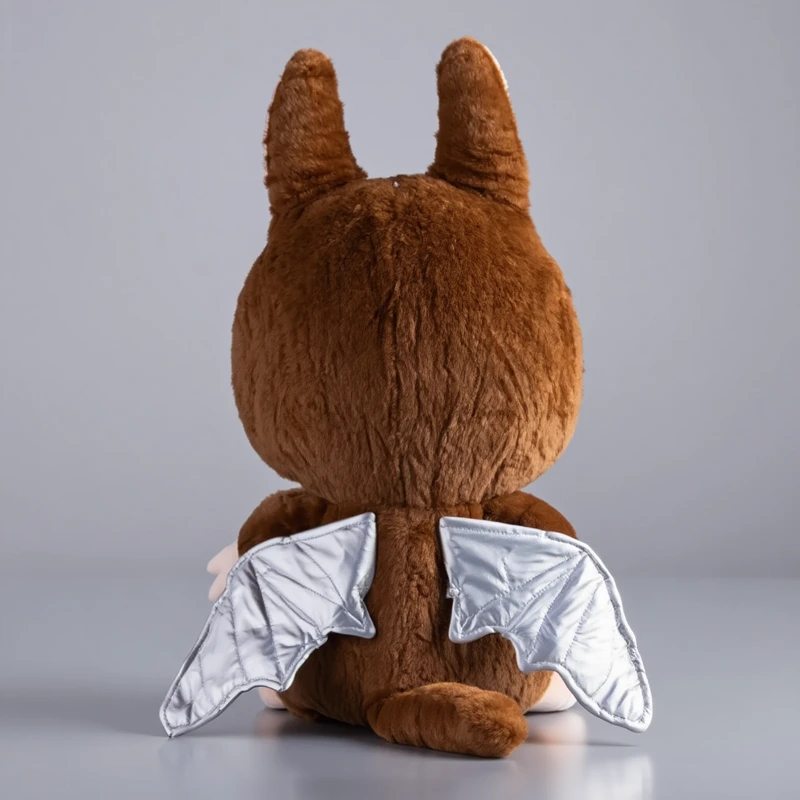 М'яка іграшка-плед, подушка 3 в 1 Labubu Brown Dragon плед в іграшці дитячий плед іграшка Лабубу Коричневий 520-29BR