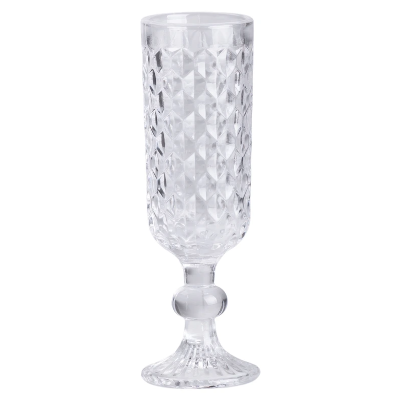 Набір келихів для шампанського 6 штук 160 мл скляні HP-19-103