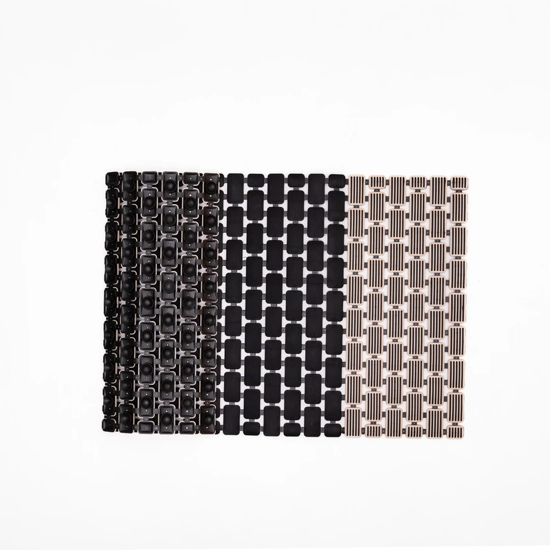 Килимок для ванної туалету душу із полівінілхлориду на присосках 73×40 см HP-42-7B