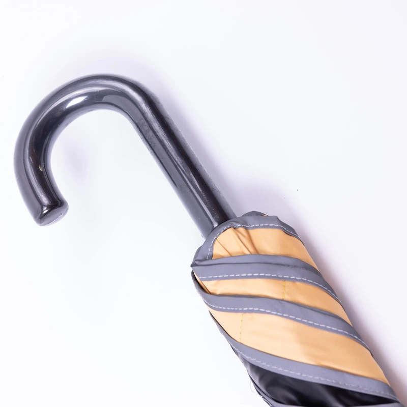 Парасолька дитяча механічна елегантна з принтом міцна надійна з поліестеру діаметр 90 см Жовтий HP-23-13Y