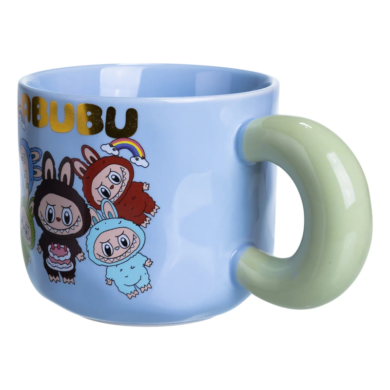 Чашка порцелянова Labubu Bring Joy 400 (мл) подарункова кружка прикольна чашка для дітей на подарунок FM-22C — фото 3