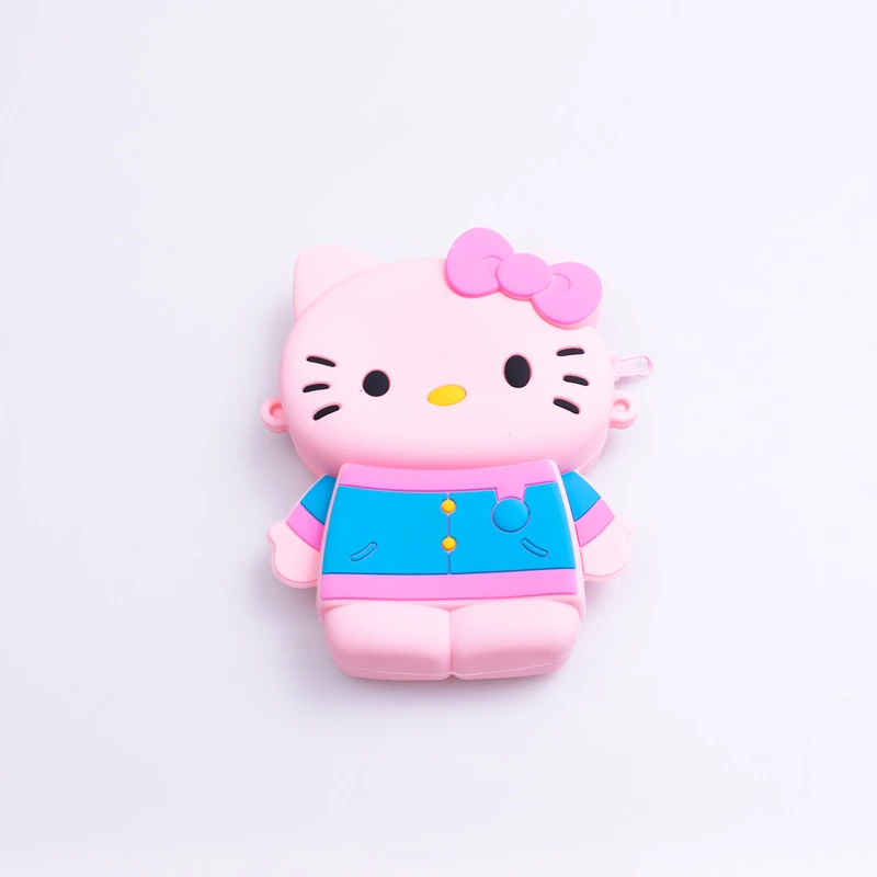 Дитяча силіконова сумочка Hello Kitty 13*10*3 см Рожева HP-55-1P