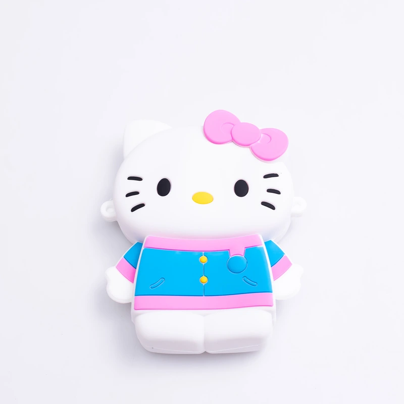Дитяча силіконова сумочка Hello Kitty 13*10*3 см Білий HP-55-1W