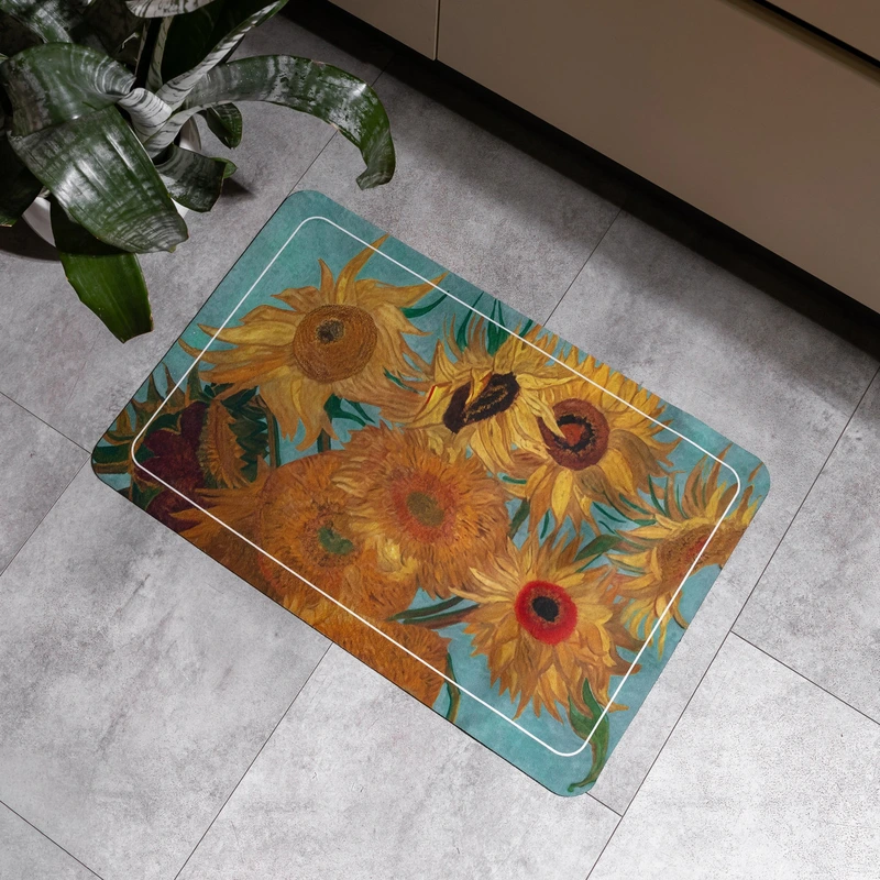 Килимок діатомітовий Sunflower 58*38 см прямокутний Yiwu HP-42-102