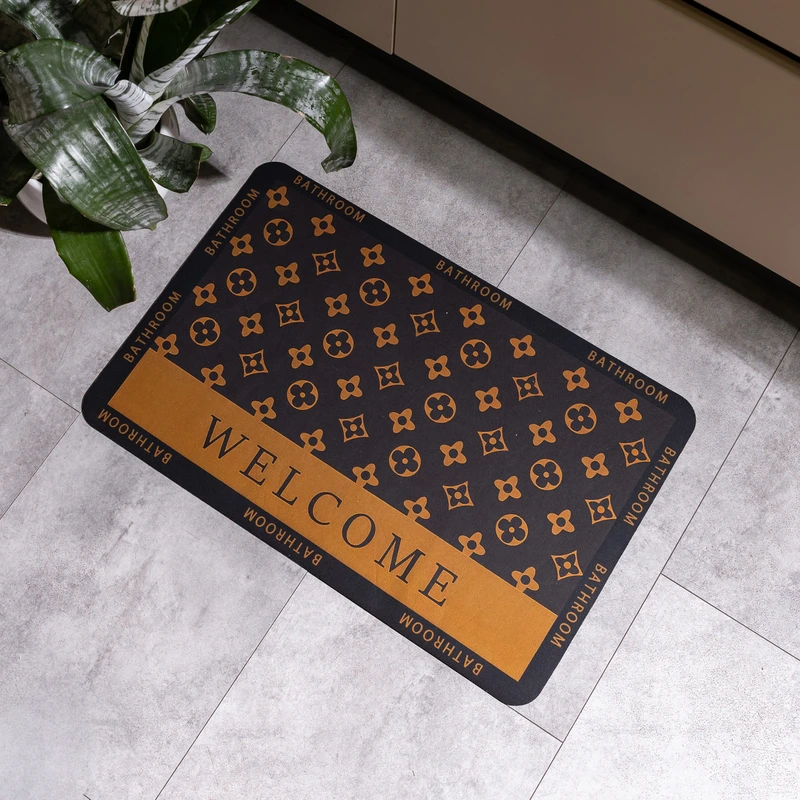 Килимок придверний Welcome 58*38 см діатомітовий Yiwu HP-42-132
