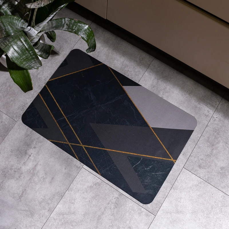 Килимок універсальний діатомітовий Grid 58*38 см прямокутний Yiwu HP-42-92