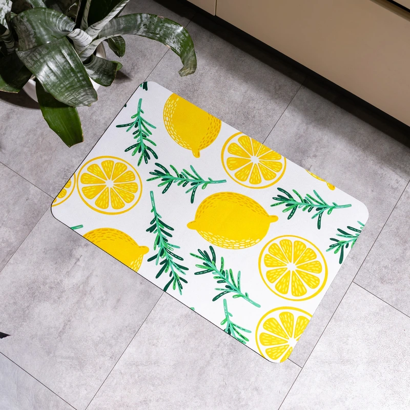 Килимок універсальний діатомітовий Lemony 58*38 см прямокутний Yiwu HP-42-214