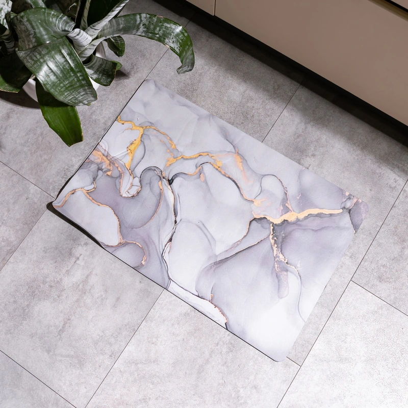 Килимок універсальний діатомітовий Silk 58*38 см прямокутний Yiwu HP-42-76