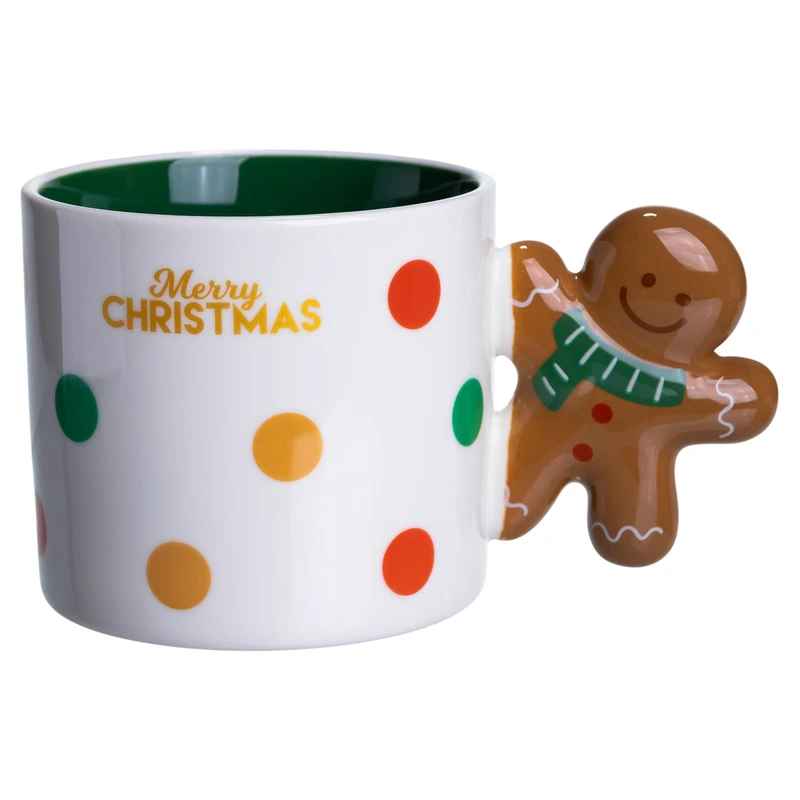 Чашка порцелянова новорічна Merry Christmas 350 (мл) Yiwu FM-CS-51WGR