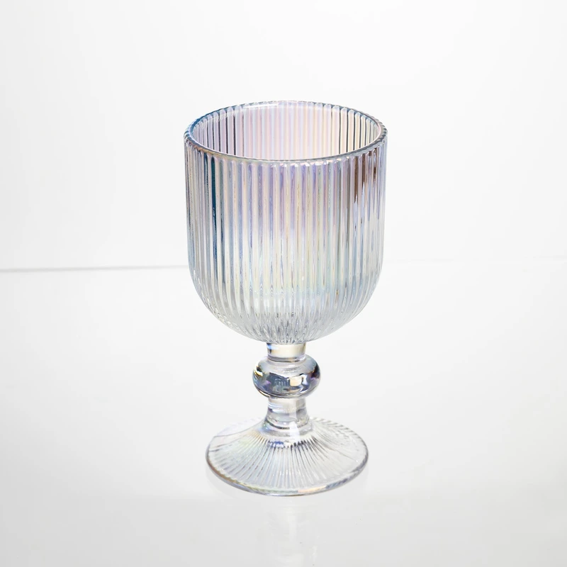 Набір келихів для вина 6 штук 220 мл на ніжці скляні Прозорий Yiwu HP-19-205