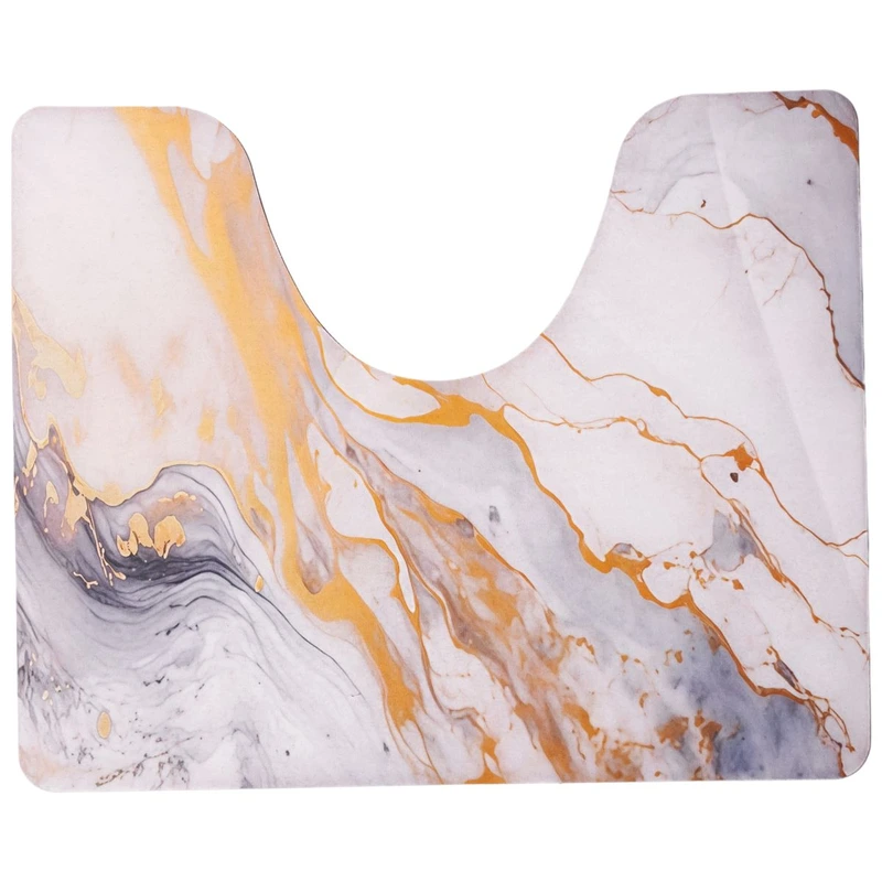 Набір килимків для ванної та туалету Golden Marble 50*80/40*50 см Yiwu HP-42-179 — фото 3