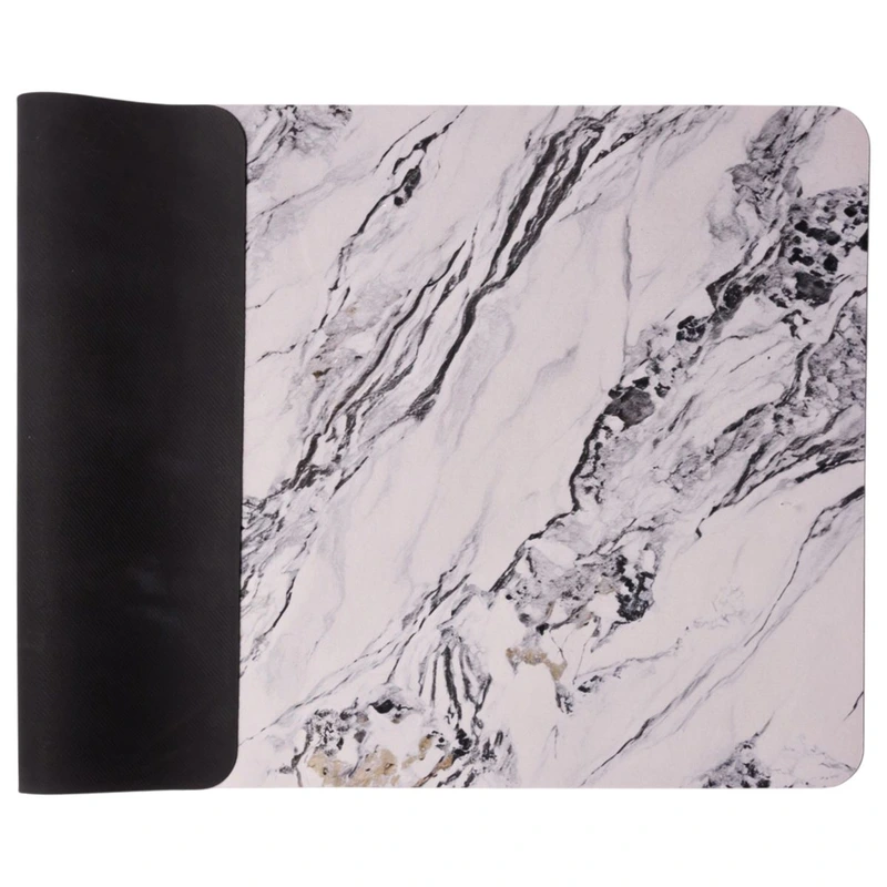 Набір килимків для ванної та туалету White Marble 50*80/40*50 см Yiwu HP-42-181 — фото 5
