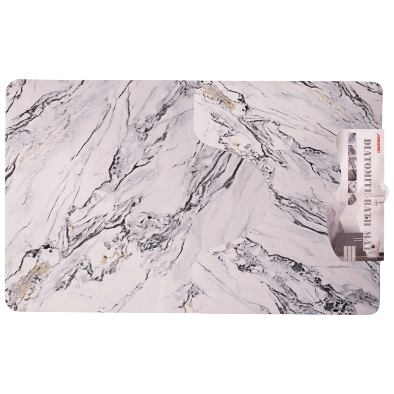 Набір килимків для ванної та туалету White Marble 50*80/40*50 см Yiwu HP-42-181 — фото 7