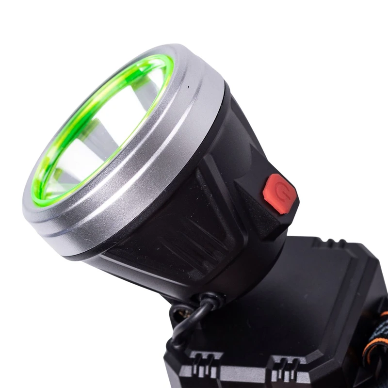 Налобний ліхтар акумуляторний 9х8х7 см 5 В 3 режими роботи LED HP-JG-3 — фото 5