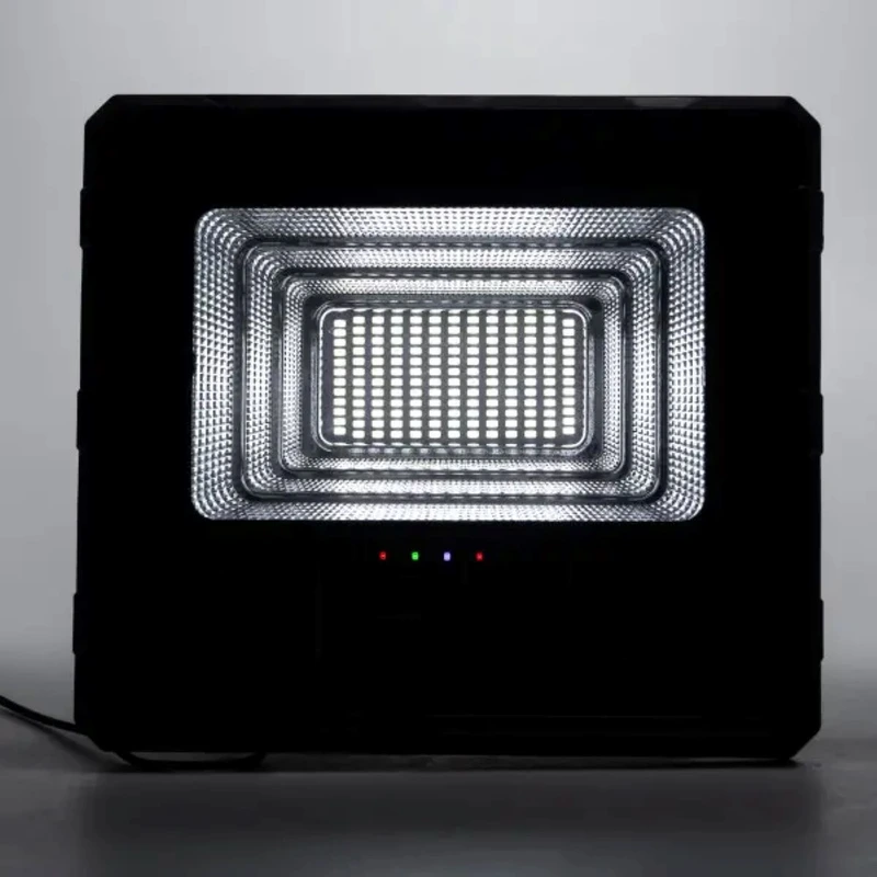 Вуличний LED ліхтар на сонячних батареях прожектор світлодіодний вуличний 246 LED 300 Вт із сонячною панеллю HP-5-75 — фото 3