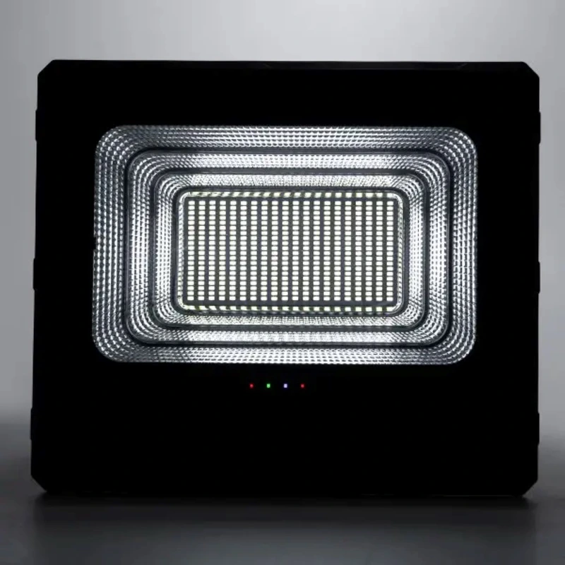 Вуличний LED ліхтар прожектор світлодіодний вуличний 418 LED 500 Вт із сонячною панеллю HP-5-77 — фото 3