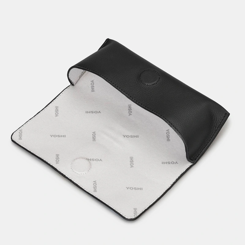 Шкіряний чохол для окулярів Yoshi Y4308 (Bark to Bark Black)